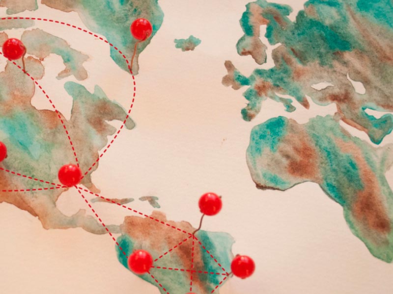 Gráfica de la varieté de clown Itinerantes